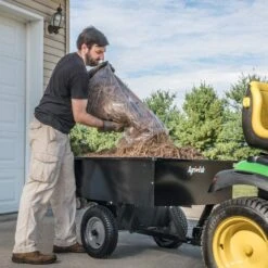 Agri-Fab 45-0101 340kg Utility Steel Tipping Trailer -Garden Tool Store 45 0101 lifestyle