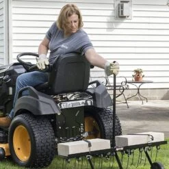 Agri-Fab 45-0295 48" Spring Tine Towed Dethatcher -Garden Tool Store 45 0295 lifestyle 4 2