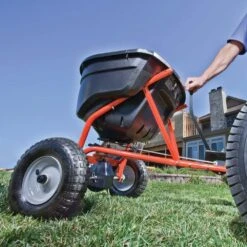 Agri-Fab 45-0463 56kg Towed SmartSPREADER -Garden Tool Store 45 0463 lifestyle