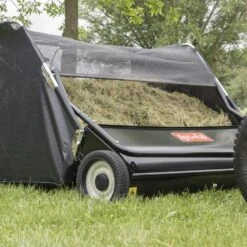 Agri-Fab 45-0546 52" Tow-Behind Lawn Sweeper -Garden Tool Store 45 0546 lifestyle