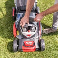 AL-KO 36V 512 Li VS-W Premium 4-in-1 Variable Speed Cordless Lawn Mower (with 1 X 5Ah Battery & Fast Charger) -Garden Tool Store 512livsw 1 1