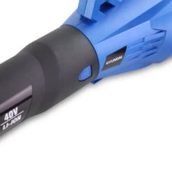 Hyundai HYB40Li 40V Cordless Leaf Blower (with 2.5Ah Battery & Charger) -Garden Tool Store 9 hyb40li connector close up