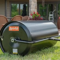 Agri-Fab 45-0216 Steel Towed Lawn Roller 48" X 24" -Garden Tool Store agri fab 45 02168c roller lifestyle close