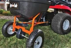 Agri-Fab 45-0463 56kg Towed SmartSPREADER -Garden Tool Store agri fab 45 0463 towed spreader lifestyle