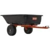 Agri-Fab 45-0552 317kg / 700lb Poly Tipping/Swivel Trailer -Garden Tool Store agri fab 45 0552 trailer