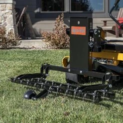 Agri-Fab 45-0597 Front-Mounted Dethatcher For Zero-Turn Ride-On Mowers -Garden Tool Store agri fab 45 0597 dethatcher lifestyle 2