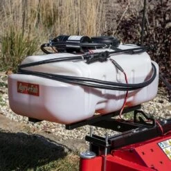 Agri-Fab 45-0603 Front-Mounted 15 Gallon Sprayer For Zero-Turn Ride-On Mowers -Garden Tool Store agri fab 45 0603 sprayer lifestyle 3