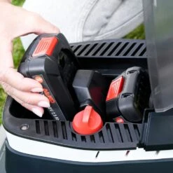 AL-KO 3.22 Li R Easy 18V Bosch Home & Garden Compatible Push Cordless Lawn Mower (Tool Only) -Garden Tool Store al ko 3.22.li r easy lawnmower battery housing 1 1