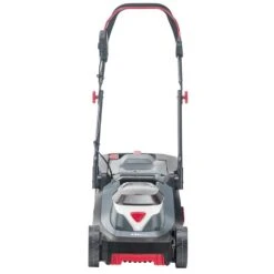 AL-KO 3.22 Li R Easy 18V Bosch Home & Garden Compatible Push Cordless Lawn Mower (with 2 X 2.5Ah Batteries & Standard Charger) -Garden Tool Store al ko 3.22.li r easy lawnmower front 2