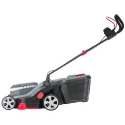 AL-KO 3.22 Li R Easy 18V Bosch Home & Garden Compatible Push Cordless Lawn Mower (with 2 X 2.5Ah Batteries & Standard Charger) -Garden Tool Store al ko 3.22.li r easy lawnmower side 2 2