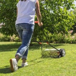 AL-KO 38.1 HM Comfort Hand Lawn Mower -Garden Tool Store al ko 38 1 comfort mowing rear