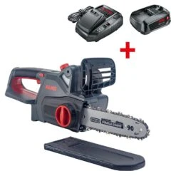 AL-KO CS 1825 18V Bosch Home & Garden Compatible Cordless Chainsaw (with 2.5Ah Battery & Charger) (Bundle Builder)