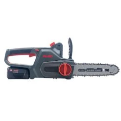 AL-KO CS 1825 18V Bosch Home & Garden Compatible Cordless Chainsaw (with 2.5Ah Battery & Charger) -Garden Tool Store al ko cs1825 chainsaw side 1