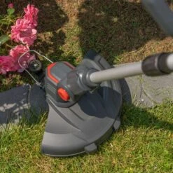 AL-KO GT 1825 18V Bosch Home & Garden Compatible Cordless Grass Trimmer / Lawn Edger (with 2.5Ah Battery & Charger) (Bundle Builder) -Garden Tool Store al ko gt1825 grass trimmer lifestyle 5 1 1