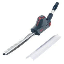 AL-KO HTA 1845 18V Bosch Home & Garden Compatible Cordless Long Reach Hedge Trimmer (with 2.5Ah Battery & Charger) -Garden Tool Store al ko hta1845 pole hedge trimmer blade 1