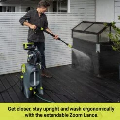 AVA EVOLUTION P60 145 Bar 2100W Electric Pressure Washer - Large Bundle -Garden Tool Store ava evolution p60 pressure washer feature 1