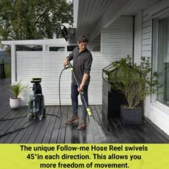 AVA EVOLUTION P60 145 Bar 2100W Electric Pressure Washer - Large Bundle -Garden Tool Store ava evolution p60 pressure washer feature 2