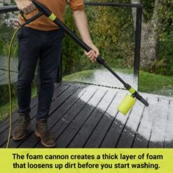 AVA GO P40 120 Bar 1700W Electric Pressure Washer - Large Bundle -Garden Tool Store ava go p40 pressure washer foam 1