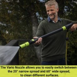 AVA GO P40 120 Bar 1700W Electric Pressure Washer - Large Bundle -Garden Tool Store ava go p40 pressure washer vario nozzle 1