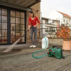 Bosch EasyAquatak 120 Electric Pressure Washer -Garden Tool Store bosch easyaquatak 110 decking 1