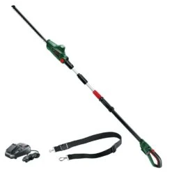 Bosch UniversalHedgePole 18V Cordless Long Reach Hedge Trimmer (with 2.5Ah Battery & Charger) (Bundle Builder)