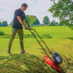 Cobra AirMow 5180V 80V Cordless Hover Mower (with 2 X 5Ah Batteries & 2 X Fast Chargers) (Bundle Builder) 11 Cobra AirMow 5180V 80V Cordless Hover Mower (with 2 X 5Ah Batteries & 2 X Fast Chargers) (Bundle Builder) -Garden Tool Store cobra airmow cordless lifestyle 2 1