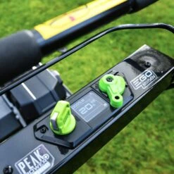 Cobra Fortis 25E 63cm/25" Battery-Powered Cylinder Lawn Mower (with 2 X EGO 10Ah 56V Batteries & Rapid Charger) -Garden Tool Store cobra fortis battery cylinder mower lcd 2 2 2