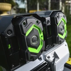 Cobra Fortis 14E 35cm/14" Battery-Powered Cylinder Lawn Mower (with 2 X EGO 4Ah 56V Batteries & Charger) -Garden Tool Store cobra fortis ego battery peak power