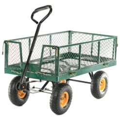 Cobra GCT320HD 320kg Garden Hand Cart -Garden Tool Store cobra gct320hd cart angle