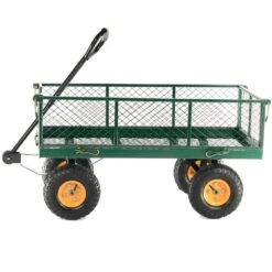 Cobra GCT320HD 320kg Garden Hand Cart -Garden Tool Store cobra gct320hd cart side