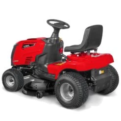 Cobra LT108HSL 42" Hydrostatic Side Discharge Lawn Tractor -Garden Tool Store cobra lt108hsl lawn tractor rear angle