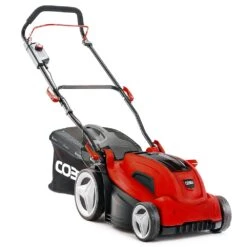 Cobra MX3440V 34cm 40V Lithium-Ion Cordless Lawn Mower (with 2.5Ah Battery & Charger)