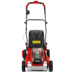 Cobra MX4140V Lithium-Ion Cordless Lawn Mower (with 4Ah Battery & Charger) -Garden Tool Store cobra mx4140v lawnmower front 1