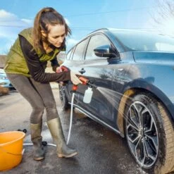 Cobra PW18024V 24V Cordless Pressure Washer (with 2Ah Battery & Charger) 18 Cobra PW18024V 24V Cordless Pressure Washer (with 2Ah Battery & Charger) -Garden Tool Store cobra pressure washer car