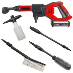 Cobra PW18024V 24V Cordless Pressure Washer (with 2Ah Battery & Charger) (Bundle Builder)