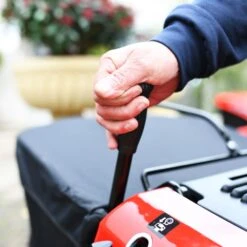 Cobra LT62MRL 24" Manual Rear Collect Ride-On Lawn Mower -Garden Tool Store cobra ride on empty lever