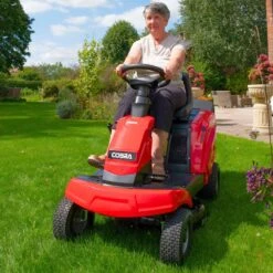 Cobra LT62HRL 24" Hydrostatic Rear Collect Ride-On Lawn Mower -Garden Tool Store colt62hrl lifestyle 1