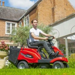 Cobra LT62HRL 24" Hydrostatic Rear Collect Ride-On Lawn Mower -Garden Tool Store colt86hrl lifestile