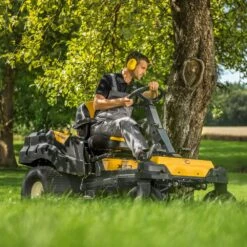 Cub Cadet XZ3 122 48" Zero-Turn Ride-On Lawn Mower -Garden Tool Store cub cadet xz3 lifestyle
