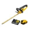DeWalt DCM563P1-GB 18V XR Cordless Hedge Trimmer (with 5Ah Battery & Charger) -Garden Tool Store dewalt dcm563 hedge trimmer kit