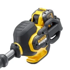 DeWalt DCM571X1-GB 54V XR FLEXVOLT Cordless String Trimmer / Brush Cutter (with 9Ah Battery & Fast Charger) -Garden Tool Store dewalt dcm571 grass trimmer power head