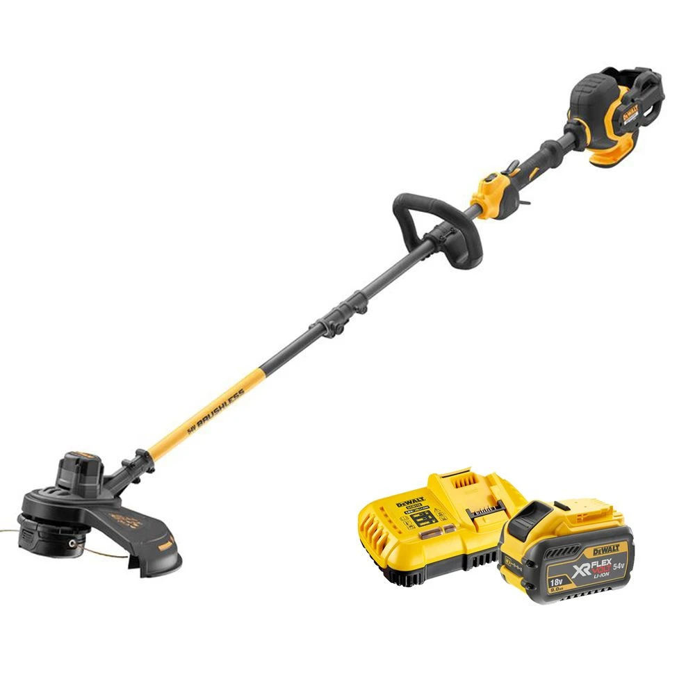 DeWalt DCM5713X1-GB 54V XR FLEXVOLT Cordless String Trimmer (with 9Ah Battery & Fast Charger) 3 DeWalt DCM5713X1-GB 54V XR FLEXVOLT Cordless String Trimmer (with 9Ah Battery & Fast Charger)
