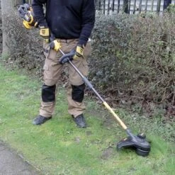 DeWalt DCM5713N-XJ 54V XR FLEXVOLT Cordless String Trimmer (Tool Only) -Garden Tool Store dewalt dcm5713 lifestyle 1