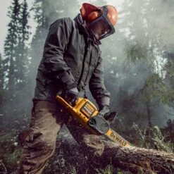 DeWalt DCM575N-XJ 54V XR FLEXVOLT 40cm Cordless Chainsaw (Tool Only) -Garden Tool Store dewalt dcm575 chainsaw lifestyle 2 2