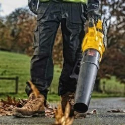 DeWalt DCMBA572N-XJ 54V XR FLEXVOLT Cordless Axial Blower (Tool Only) -Garden Tool Store dewalt dcmba572 axial blower lifestyle