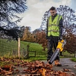 DeWalt DCMBA572N-XJ 54V XR FLEXVOLT Cordless Axial Blower (Tool Only) -Garden Tool Store dewalt dcmba572 blower lifestyle