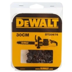 DeWalt DT20676-QZ 30cm Chain Loop For DCM565 18V XR Chainsaw -Garden Tool Store dewalt dt20676 qz chain pack