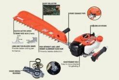 Echo HCS-2810ES Petrol Hedge Trimmer -Garden Tool Store echo hc 2810es hedge trimmer features