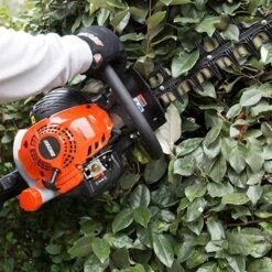 Echo HC-2810ESR Petrol Hedge Trimmer -Garden Tool Store echo hc 2810esr hedge trimmer lifestyle