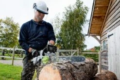 EGO Power+ CS1800E 45cm 56V Lithium-Ion Cordless Chainsaw (Bare Tool) -Garden Tool Store ego 46cm chainsaw cutting